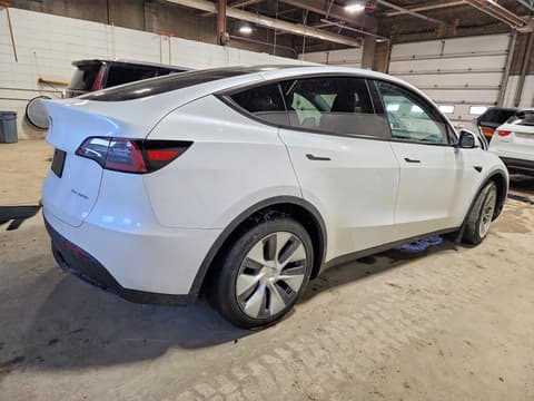 2023 Tesla Model Y, VIN 7SAYGDEE7PA126524. Фото 3 з 6 з аукціону Copart. Каталог авто зі США OpenDataCar.