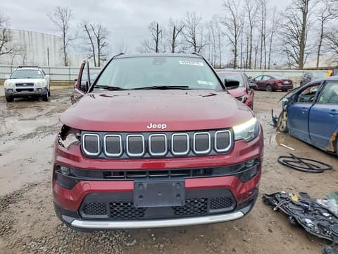 2022 Jeep Compass, VIN 3C4NJDCB2NT170703. Фото 5 з 6 з аукціону Copart. Каталог авто зі США OpenDataCar.