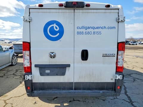 2025 Ram ProMaster 1500, VIN 3C6LRVAG8SE505278. Фото 6 з 6 з аукціону Copart. Каталог авто зі США OpenDataCar.