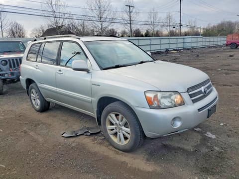2007 Toyota Highlander Hybrid, VIN JTEEW21A870040534. Фото 4 из 6 с аукциона Copart. Каталог авто из США OpenDataCar.