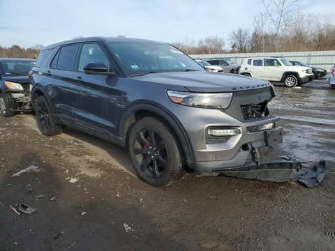 2021 Ford Explorer, VIN 1FM5K8GC8MGA44545. Фото 4 з 6 з аукціону Copart. Каталог авто зі США OpenDataCar.