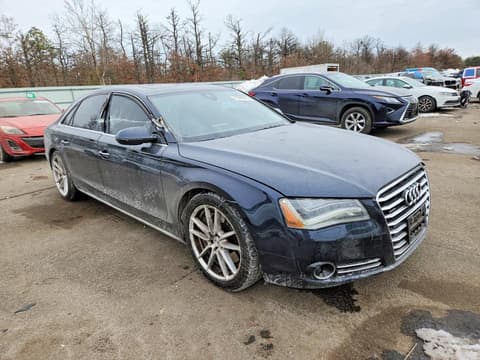 2013 Audi A8, VIN WAUR2AFD1DN022984. Фото 4 з 6 з аукціону Copart. Каталог авто зі США OpenDataCar.