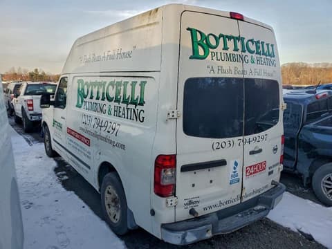 2012 Nissan NV 2500, VIN 1N6AF0LY7CN100900. Фото 2 з 6 з аукціону Copart. Каталог авто зі США OpenDataCar.