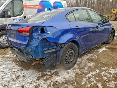 2018 Kia Forte, VIN 3KPFK4A79JE184659. Фото 3 з 6 з аукціону Copart. Каталог авто зі США OpenDataCar.