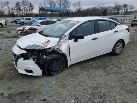 2022 Nissan Versa, VIN 3N1CN8DV1NL854740. Фото 1 з 6 з аукціону Copart. Каталог авто зі США OpenDataCar.