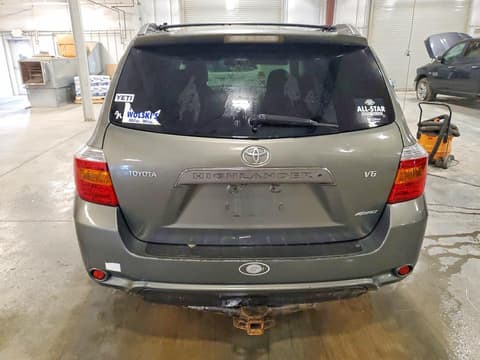 2008 Toyota Highlander, VIN JTEES43A482070303. Фото 6 з 6 з аукціону Copart. Каталог авто зі США OpenDataCar.