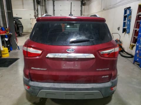 2021 Ford EcoSport, VIN MAJ6S3KL9MC455050. Фото 6 з 6 з аукціону Copart. Каталог авто зі США OpenDataCar.