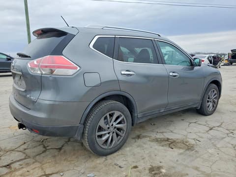 2016 Nissan Rogue, VIN 5N1AT2MV2GC746452. Фото 3 з 6 з аукціону Copart. Каталог авто зі США OpenDataCar.