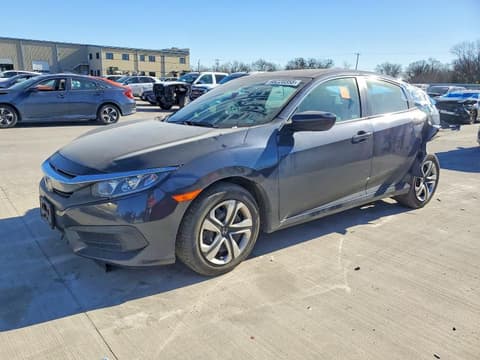 2018 Honda Civic, VIN 2HGFC2F55JH579307. Фото 1 з 6 з аукціону Copart. Каталог авто зі США OpenDataCar.