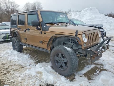2015 Jeep Wrangler Unlimited, VIN 1C4BJWDG3FL668365. Фото 4 из 6 с аукциона Copart. Каталог авто из США OpenDataCar.