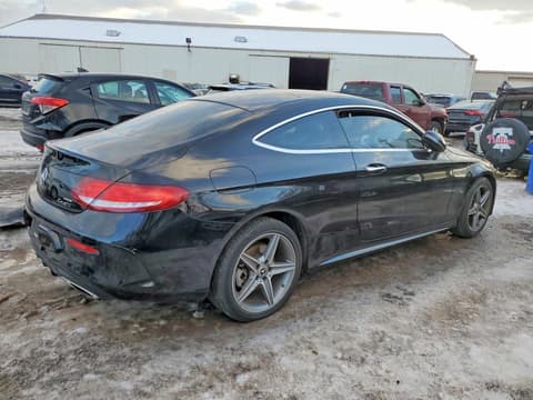 2017 Mercedes-benz C-Class, VIN WDDWJ4KBXHF545036. Фото 3 з 6 з аукціону Copart. Каталог авто зі США OpenDataCar.