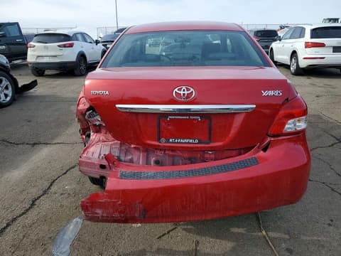 2010 Toyota Yaris, VIN JTDBT4K38A1359221. Фото 6 з 6 з аукціону Copart. Каталог авто зі США OpenDataCar.