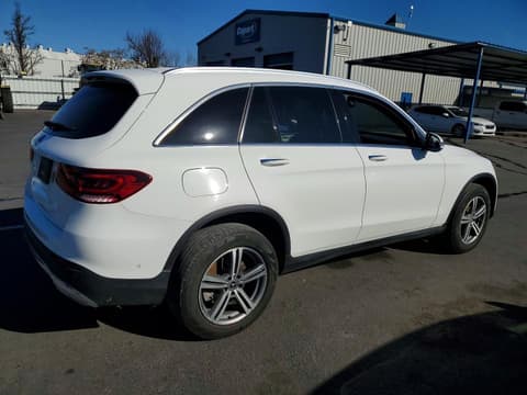 2022 Mercedes-benz GLC-Class, VIN W1N0G8DB0NV392485. Фото 3 з 6 з аукціону Copart. Каталог авто зі США OpenDataCar.