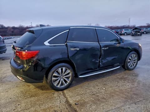 2016 Acura MDX, VIN 5FRYD4H6XGB033945. Фото 3 з 6 з аукціону Copart. Каталог авто зі США OpenDataCar.