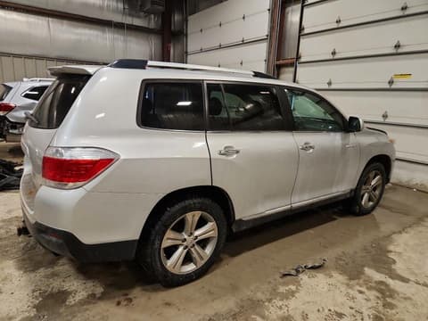 2012 Toyota Highlander, VIN 5TDDK3EH9CS121297. Фото 3 з 6 з аукціону Copart. Каталог авто зі США OpenDataCar.