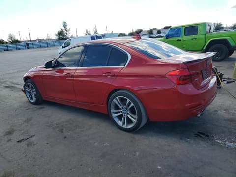 2017 Bmw 3 Series, VIN WBA8B9G58HNU51014. Фото 2 з 6 з аукціону Copart. Каталог авто зі США OpenDataCar.