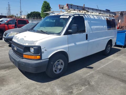 2008 Chevrolet Express G1500, VIN 1GCFG15X381177648. Фото 1 из 6 с аукциона Copart. Каталог авто из США OpenDataCar.