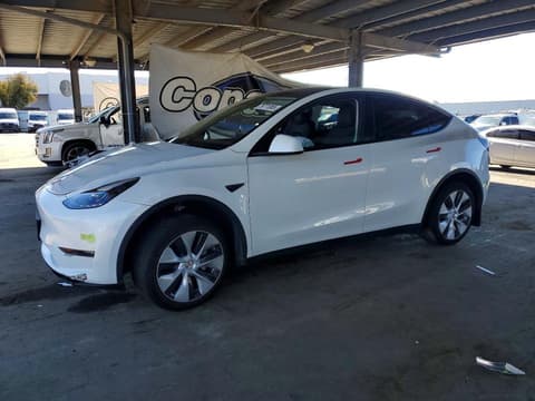 2023 Tesla Model Y, VIN 7SAYGDEE8PF760363. Фото 1 з 6 з аукціону Copart. Каталог авто зі США OpenDataCar.