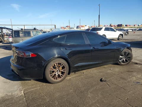 2022 Tesla Model S, VIN 5YJSA1E59NF464302. Фото 3 из 6 с аукциона Copart. Каталог авто из США OpenDataCar.