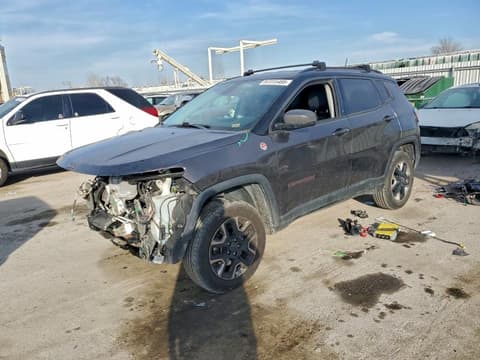 2018 Jeep Compass, VIN 3C4NJDDB2JT234683. Фото 1 з 6 з аукціону Copart. Каталог авто зі США OpenDataCar.