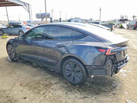 2024 Tesla Model 3, VIN 5YJ3E1EA0RF744458. Фото 2 з 6 з аукціону Copart. Каталог авто зі США OpenDataCar.