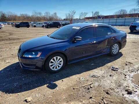 2013 Volkswagen Passat, VIN 1VWAH7A3XDC056379. Фото 1 з 6 з аукціону Copart. Каталог авто зі США OpenDataCar.