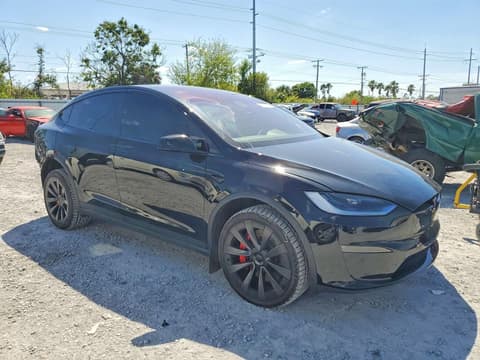 2024 Tesla Model X, VIN 7SAXCBE66RF440725. Фото 4 из 6 с аукциона Copart. Каталог авто из США OpenDataCar.