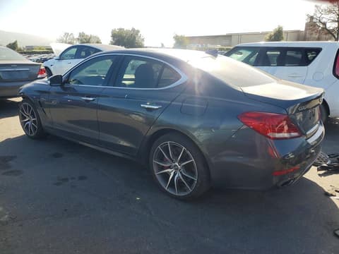 2020 Genesis G70, VIN KMTG54LEXLU048070. Фото 2 з 6 з аукціону Copart. Каталог авто зі США OpenDataCar.