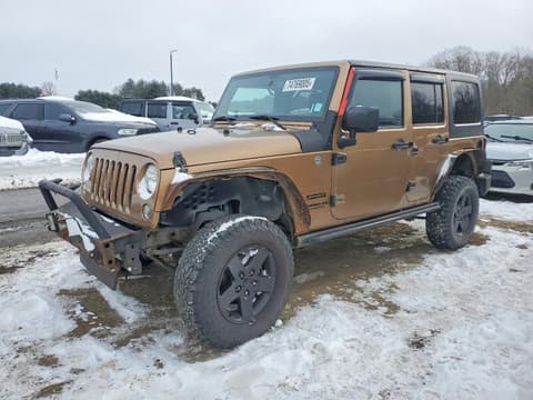 2015 Jeep Wrangler Unlimited, VIN 1C4BJWDG3FL668365. Фото 1 из 6 с аукциона Copart. Каталог авто из США OpenDataCar.
