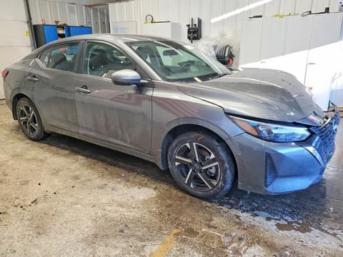 2025 Nissan Sentra, VIN 3N1AB8CV6SY380199. Фото 4 з 6 з аукціону Copart. Каталог авто зі США OpenDataCar.