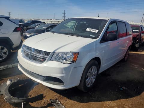 2017 Dodge Grand Caravan, VIN 2C4RDGBG8HR828653. Фото 1 з 6 з аукціону Copart. Каталог авто зі США OpenDataCar.