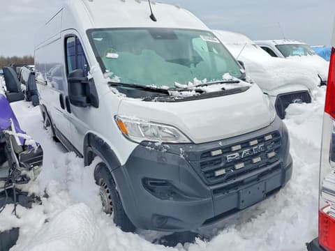 2024 Ram ProMaster 2500, VIN 3C6LRVCG2RE121584. Photo 4 of 6 from Copart auction. OpenDataCar US salvage catalog.