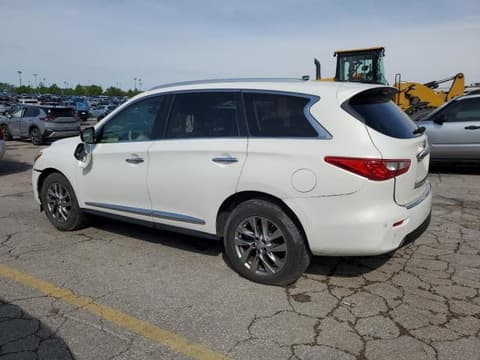 2013 Infiniti JX35, VIN 5N1AL0MMXDC347957. Фото 2 з 6 з аукціону Copart. Каталог авто зі США OpenDataCar.