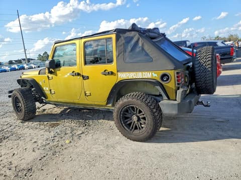 2007 Jeep Wrangler, VIN 1J4GB39197L205907. Фото 2 из 6 с аукциона Copart. Каталог авто из США OpenDataCar.