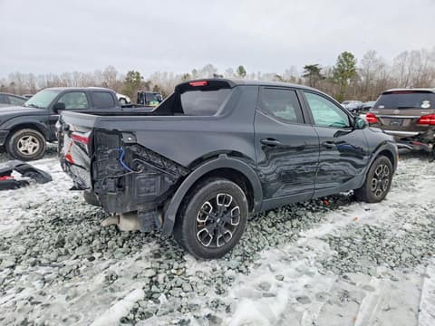 2022 Hyundai Santa Cruz, VIN 5NTJB4AE7NH009399. Photo 3 of 6 from Copart auction. OpenDataCar US salvage catalog.
