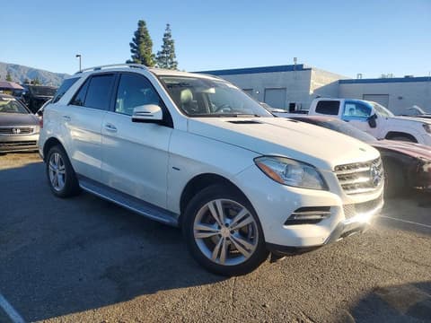 2012 Mercedes-benz ML-Class, VIN 4JGDA2EB8CA070697. Фото 4 з 6 з аукціону Copart. Каталог авто зі США OpenDataCar.