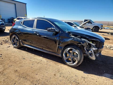 2019 Hyundai Veloster, VIN KMHTH6AB0KU003528. Photo 4 of 6 from Copart auction. OpenDataCar US salvage catalog.