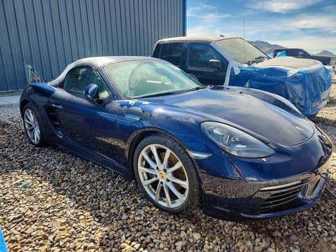 2019 Porsche Boxster, VIN WP0CA2A82KS211458. Фото 4 из 6 с аукциона Copart. Каталог авто из США OpenDataCar.