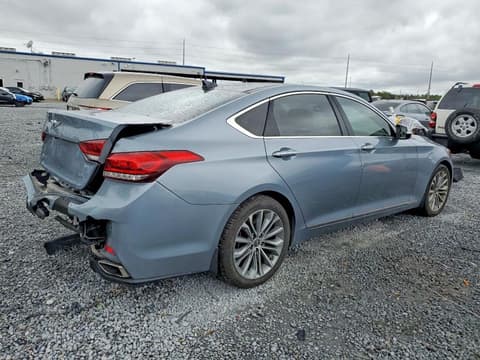 2017 Genesis G80, VIN KMHGN4JE0HU187970. Фото 3 з 6 з аукціону Copart. Каталог авто зі США OpenDataCar.