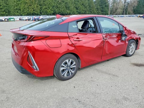 2017 Toyota Prius Prime, VIN JTDKARFP9H3061775. Фото 3 з 6 з аукціону Copart. Каталог авто зі США OpenDataCar.
