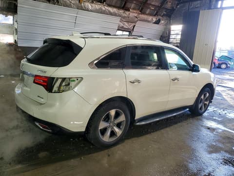 2016 Acura MDX, VIN 5FRYD4H24GB023506. Фото 3 з 6 з аукціону Copart. Каталог авто зі США OpenDataCar.