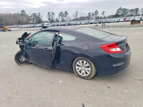 2012 Honda Civic, VIN 2HGFG3B57CH538857. Фото 2 з 6 з аукціону Copart. Каталог авто зі США OpenDataCar.