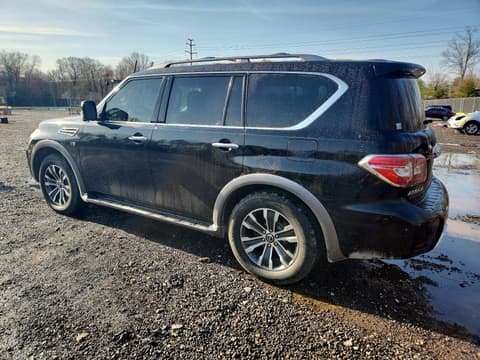 2018 Nissan Armada, VIN JN8AY2NC7JX500603. Photo 2 of 6 from Copart auction. OpenDataCar US salvage catalog.