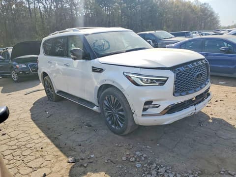 2021 Infiniti QX80, VIN JN8AZ2AF2M9715442. Фото 4 з 6 з аукціону Copart. Каталог авто зі США OpenDataCar.