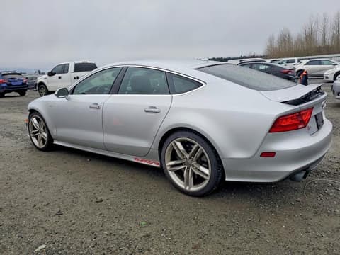2014 Audi S7, VIN WAUW2AFC5EN073920. Фото 2 из 6 с аукциона Copart. Каталог авто из США OpenDataCar.