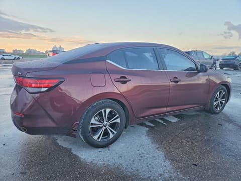 2022 Nissan Sentra, VIN 3N1AB8CV5NY221341. Фото 3 з 6 з аукціону Copart. Каталог авто зі США OpenDataCar.