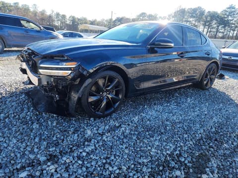 2022 Genesis G70, VIN KMTG54TE2NU085391. Фото 1 з 6 з аукціону Copart. Каталог авто зі США OpenDataCar.