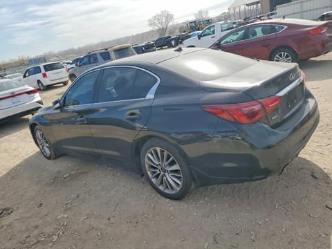2021 Infiniti Q50, VIN JN1EV7BR7MM750749. Фото 2 з 6 з аукціону Copart. Каталог авто зі США OpenDataCar.