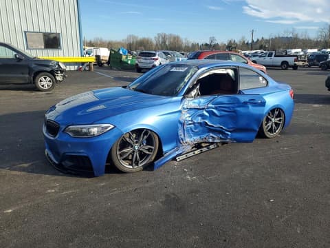 2017 Bmw M240i, VIN WBA2G1C31HV639595. Фото 1 из 6 с аукциона Copart. Каталог авто из США OpenDataCar.