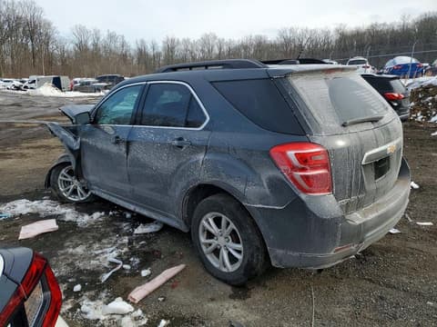 2017 Chevrolet Equinox, VIN 2GNFLFEKXH6125239. Фото 2 з 6 з аукціону Copart. Каталог авто зі США OpenDataCar.